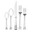 Sapphire Bay 53 Piece Flatware Set, Service For 8 -Home Tableware sapphire bay 53 piece flatware set service for 8 5094244 1