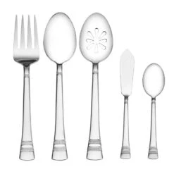 Sapphire Bay 53 Piece Flatware Set, Service For 8 -Home Tableware sapphire bay 53 piece flatware set service for 8 5094244 2