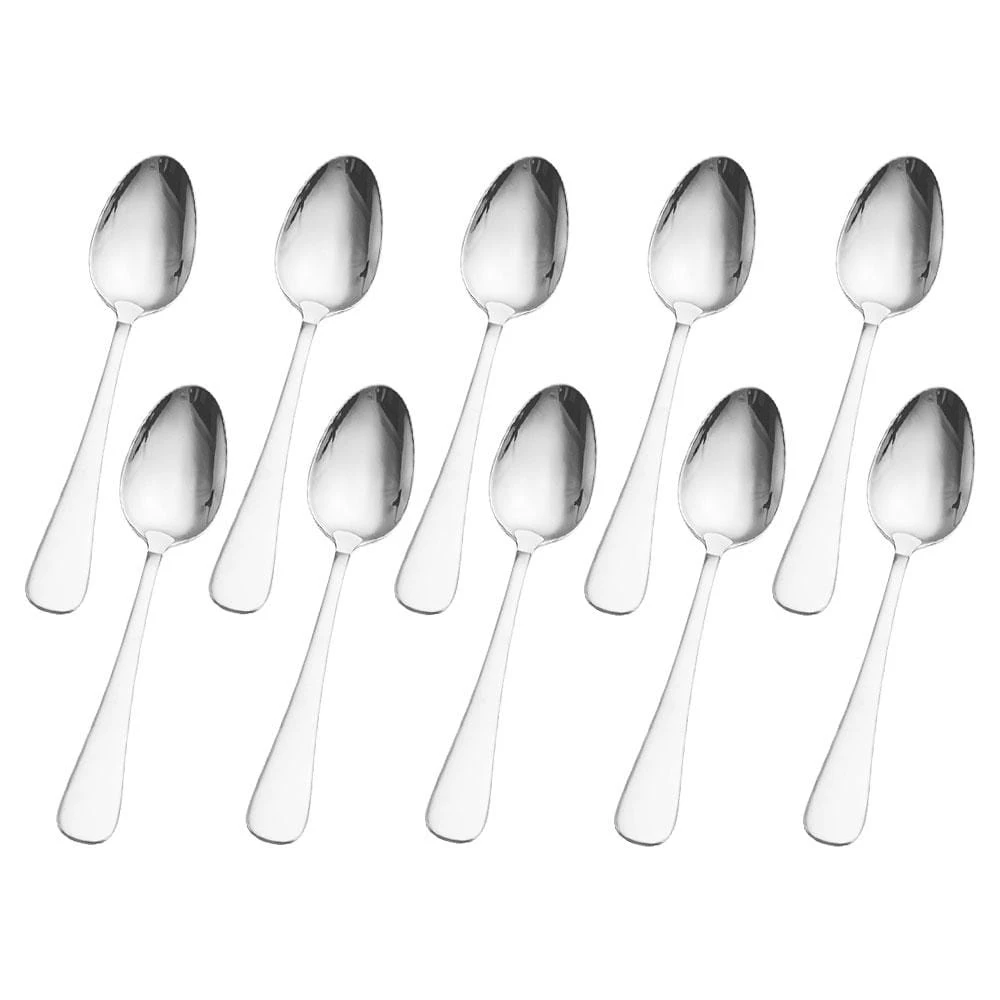 Satin Symmetry Set Of 10 Dinner Spoons 3 Satin Symmetry Set Of 10 Dinner Spoons