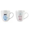 Sentiment Mugs Set Of 2 Mr And Mrs Mugs -Home Tableware sentiment mugs set of 2 mr and mrs mugs 5184500 1