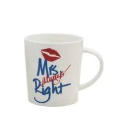 Sentiment Mugs Set Of 2 Mr And Mrs Right Mugs 9 Sentiment Mugs Set Of 2 Mr And Mrs Right Mugs -Home Tableware sentiment mugs set of 2 mr and mrs right mugs 5245450 4