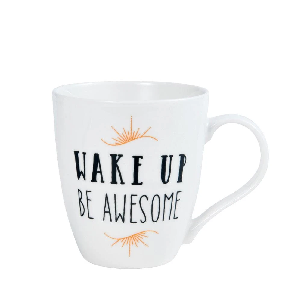 Sentiment Mugs Wake Up Be Awesome Mug 3 Sentiment Mugs Wake Up Be Awesome Mug