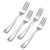 Set Of 4 Basic Appetizer Forks -Home Tableware set of 4 basic cocktail forks 5139861 1