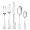 Simplicity 53 Piece Flatware Set, Service For 8 -Home Tableware simplicity 53 piece flatware set service for 8 5051756 1