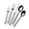 Stephanie Forged 20 Piece Flatware Set, Service For 4 -Home Tableware stephanie forged 20 piece flatware set service for 4 4917220 1