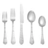 Stripe Frost 65 Piece Flatware Set, Service For 12 -Home Tableware stripe frost 65 piece flatware set service for 12 5231624 1