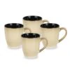 Taos Set Of 4 Mugs 2 Taos Set Of 4 Mugs -Home Tableware taos set of 4 mugs K45070479 1