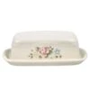 Tea Rose Covered Butter Dish -Home Tableware tea rose covered butter dish 5169881 1