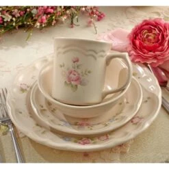 Home Tableware -Home Tableware tea rose dinnerware set 5157839 3