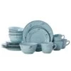 Trellis Coastal Teal 16 Piece Dinnerware Set, Service For 4 1 Trellis Coastal Teal 16 Piece Dinnerware Set, Service For 4 -Home Tableware trellis coastal teal 16 piece dinnerware set service for 4 5267775 1