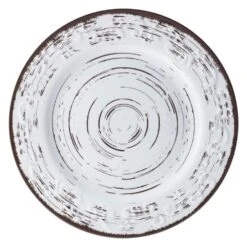 Trellis White 12 Piece Outdoor Melamine Dinnerware Set, Service For 4 -Home Tableware trellis white 12 piece melamine dinnerware set service for 4 5302581 6