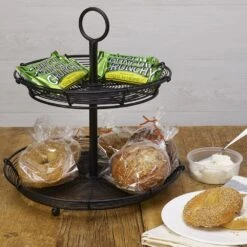 Tulsa Adjustable 3 Tier Serving Stand -Home Tableware tulsa adjustable 3 tier serving stand 5282085 3