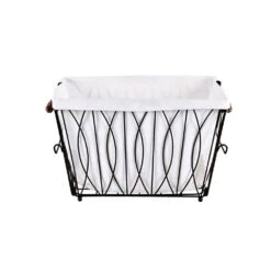 Verona Laundry Cart With Removable Basket -Home Tableware verona laundry cart with removable basket black 5273959 4 92e55c36 e9b8 4fb8 b5ca eb20af55b91a