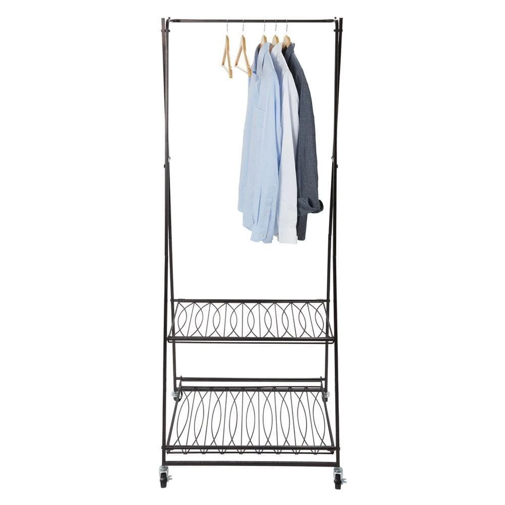 Verona Laundry Rack With 2 Shelves 3 Verona Laundry Rack With 2 Shelves