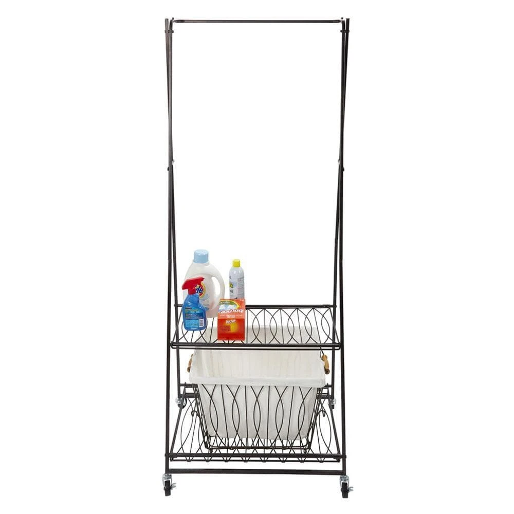 Verona Laundry Rack With 2 Shelves 6 Verona Laundry Rack With 2 Shelves - Image 4