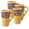 Villa Della Luna® Set Of 4 Latte Mugs -Home Tableware villa della luna set of 4 latte mugs K54077590 1