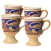 Villa Della Luna® Set Of 4 Pedestal Mugs -Home Tableware villa della luna set of 4 pedestal mugs K454029000 1