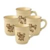 Village Set Of 4 Mugs -Home Tableware village set of 4 mugs K4628990 1