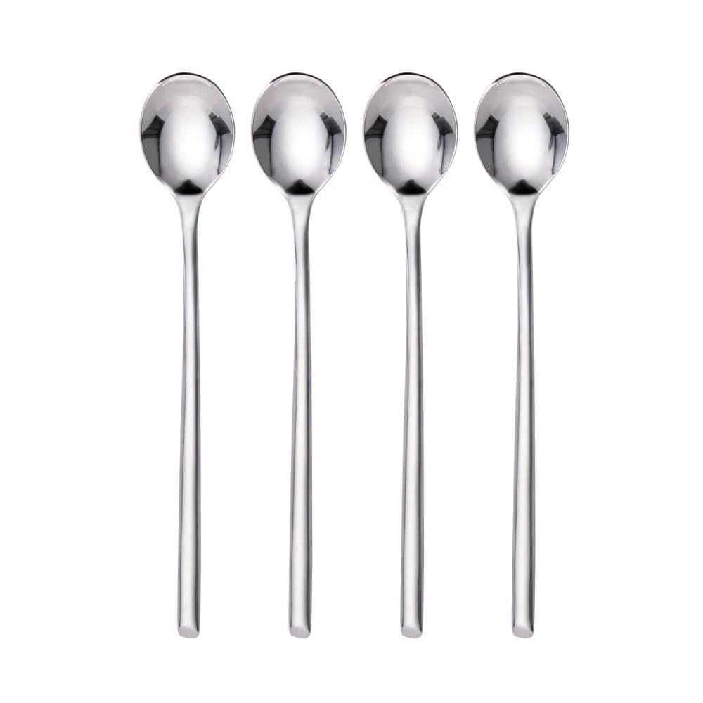 Wave Set Of 4 Beverage Spoons 3 Wave Set Of 4 Beverage Spoons