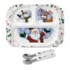 Winterberry® 3 Piece Jolly Santa Childrens Set -Home Tableware winterberry 3 piece jolly santa childrens set 5178203 1