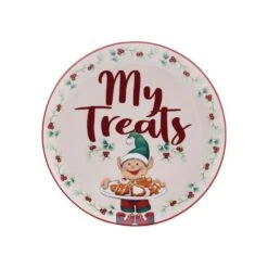 Winterberry® 4 Piece Elf Cookie Plate And Mug Gift Set -Home Tableware winterberry 4 piece elf plate and mug set 5285702 4