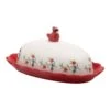 Winterberry® Cardinal Ruffled Butter Dish -Home Tableware winterberry cardinal ruffled butter dish 5252679 1