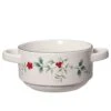 Winterberry® Double Handled Soup Bowl -Home Tableware winterberry double handled soup bowl 5238700 1