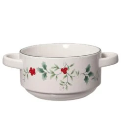 Winterberry® Double Handled Soup Bowl