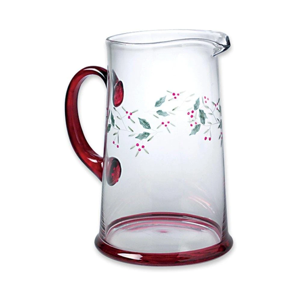 Winterberry® Etched Glass Water Pitcher 3 Winterberry® Etched Glass Water Pitcher