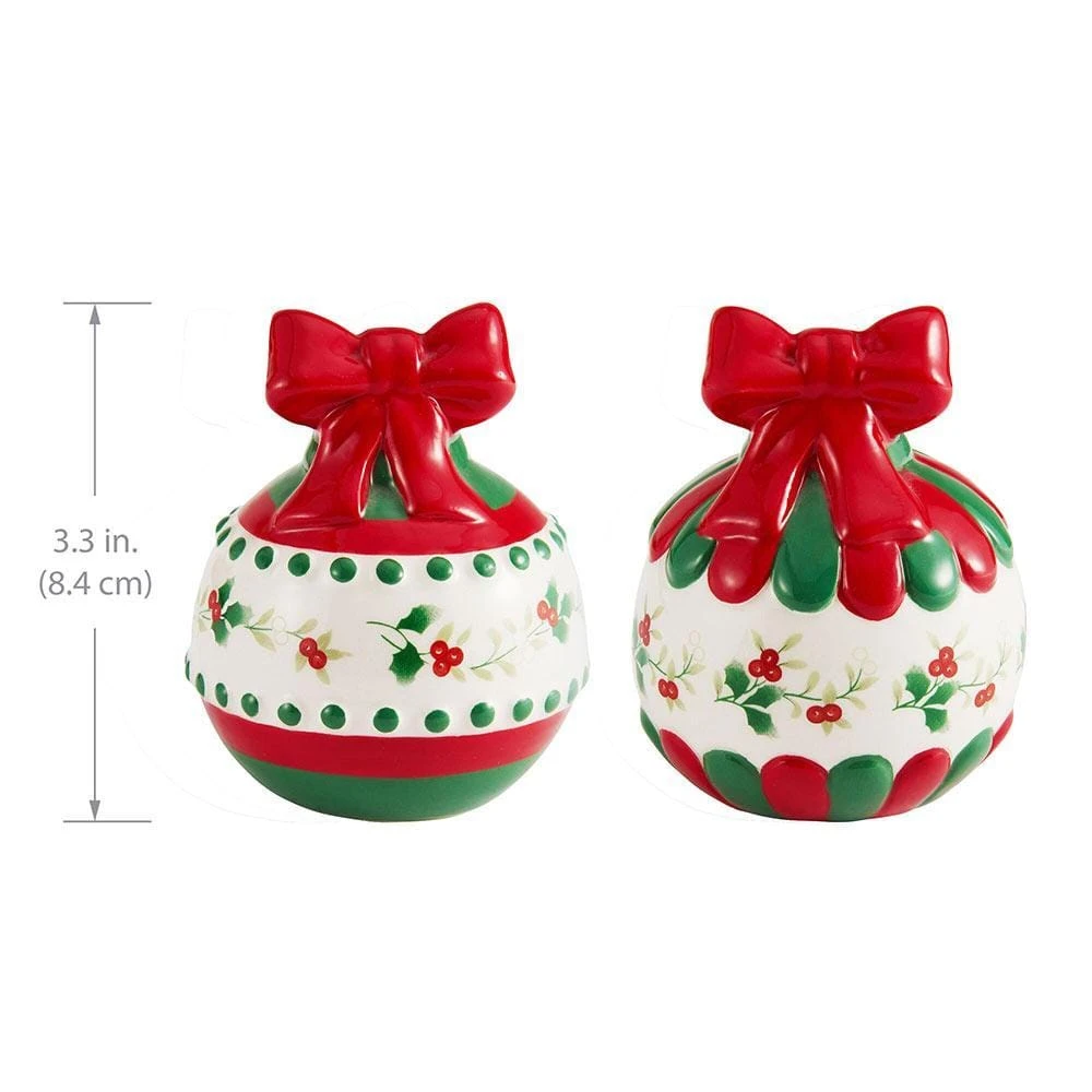 Winterberry® Ornament Salt And Pepper Set 4 Winterberry® Ornament Salt And Pepper Set - Image 3