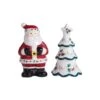Winterberry® Santa And Tree Salt And Pepper Set -Home Tableware winterberry santa and tree salt and pepper set 5187958 1