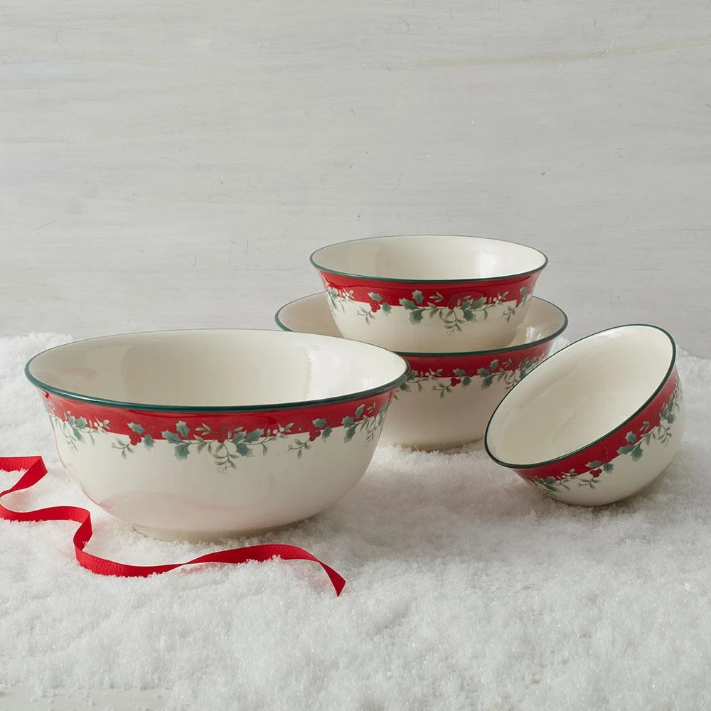 Winterberry® Set Of 4 Serving Bowls 4 Winterberry® Set Of 4 Serving Bowls - Image 2