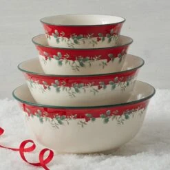 Winterberry® Set Of 4 Serving Bowls 7 Winterberry® Set Of 4 Serving Bowls -Home Tableware winterberry set of 4 serving bowls 5266323 3
