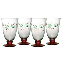 Winterberry® Set Of 4 Water Goblets