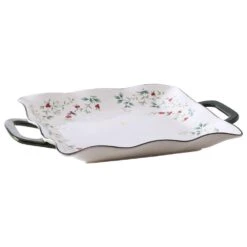 Winterberry® Square Handled Platter