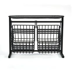 Wrapped Band 2 Tier Storage Basket -Home Tableware wrapped band 2 tier storage basket 5293508 6