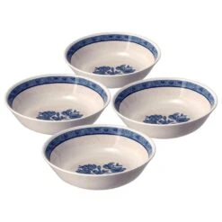 Yorktowne Set Of 4 Outdoor Melamine Cereal Bowls