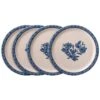 Yorktowne Set Of 4 Outdoor Melamine Dinner Plates -Home Tableware yorktowne set of 4 melamine dinner plates K45227227 1