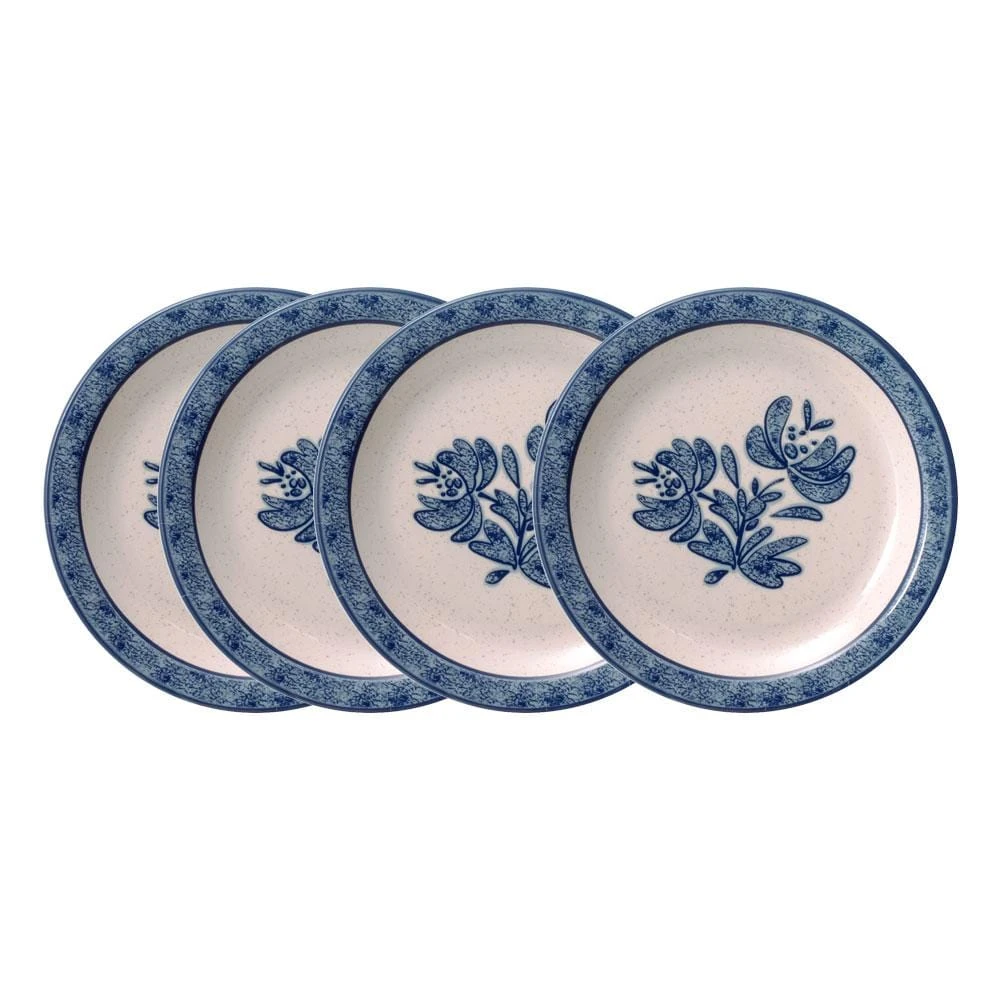 Yorktowne Set Of 4 Outdoor Melamine Salad Plates 3 Yorktowne Set Of 4 Outdoor Melamine Salad Plates